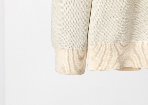 ブランドセーター角部分ディテール